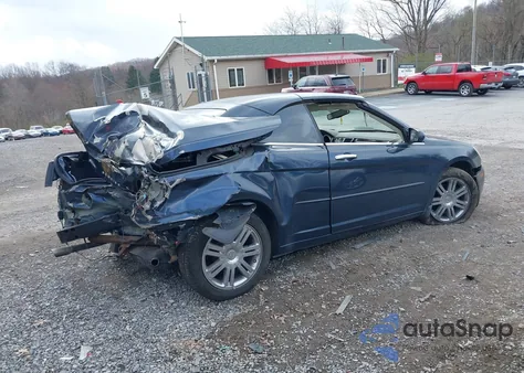 2008 Chrysler Sebring Limited из США, поврежденный, VIN 1C3LC65M18N635296